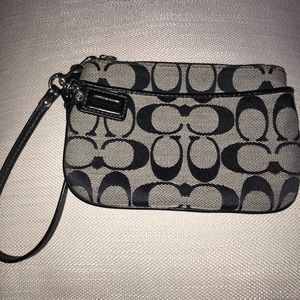 Coach Signature Wristlet